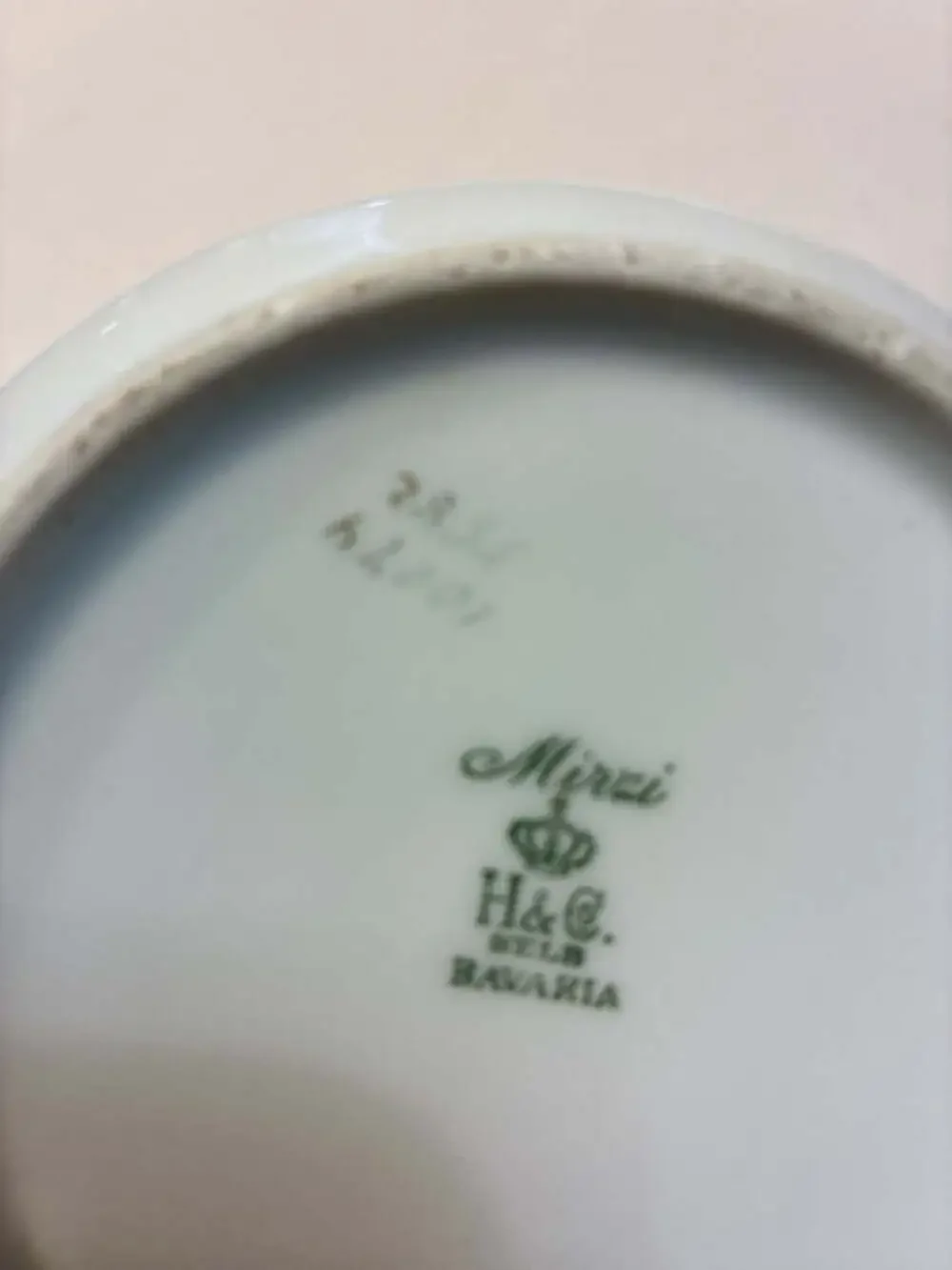 3 piece set Heinrich & Co. (H&C) Selb Bavaria 'Mirzi' Porcelain Coffee Set with